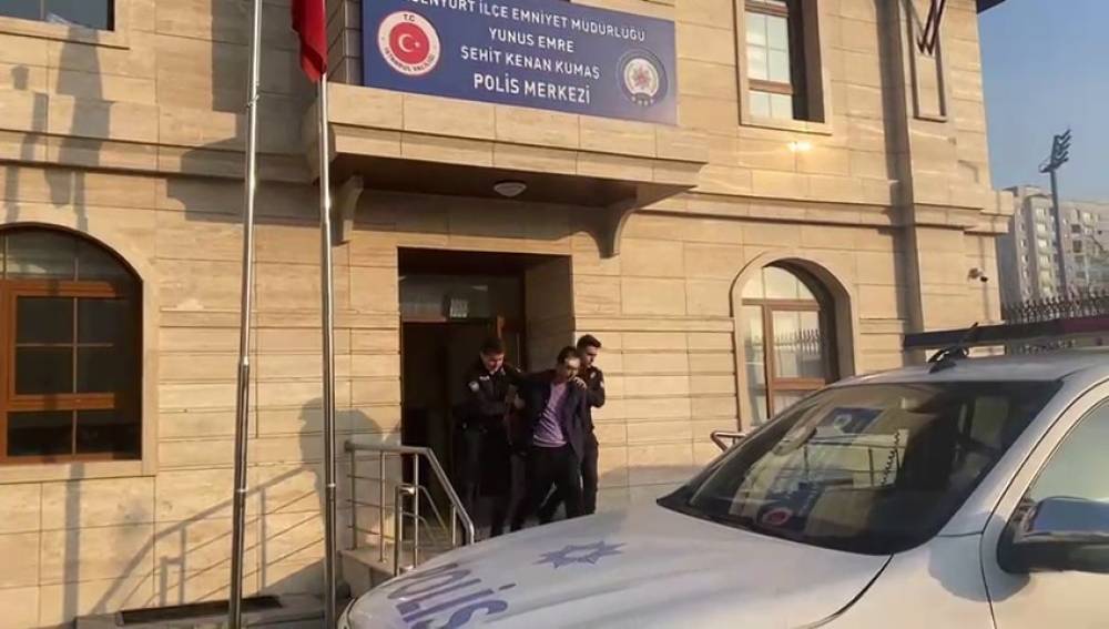 Esenyurt’ta köpeğine şiddet uygulayan şahıs, adliyeye sevk edildi