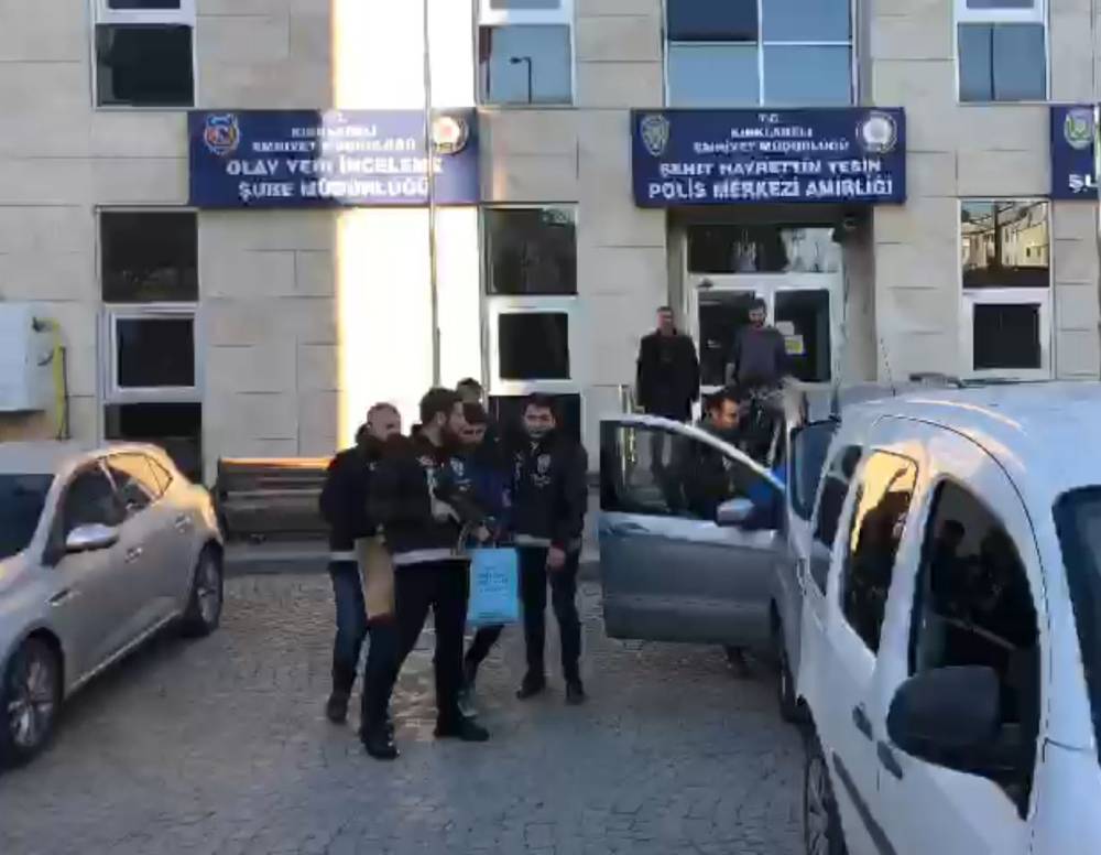 Kırklareli’nde av tüfeği ile bir kişiyi öldüren zanlı tutuklandı