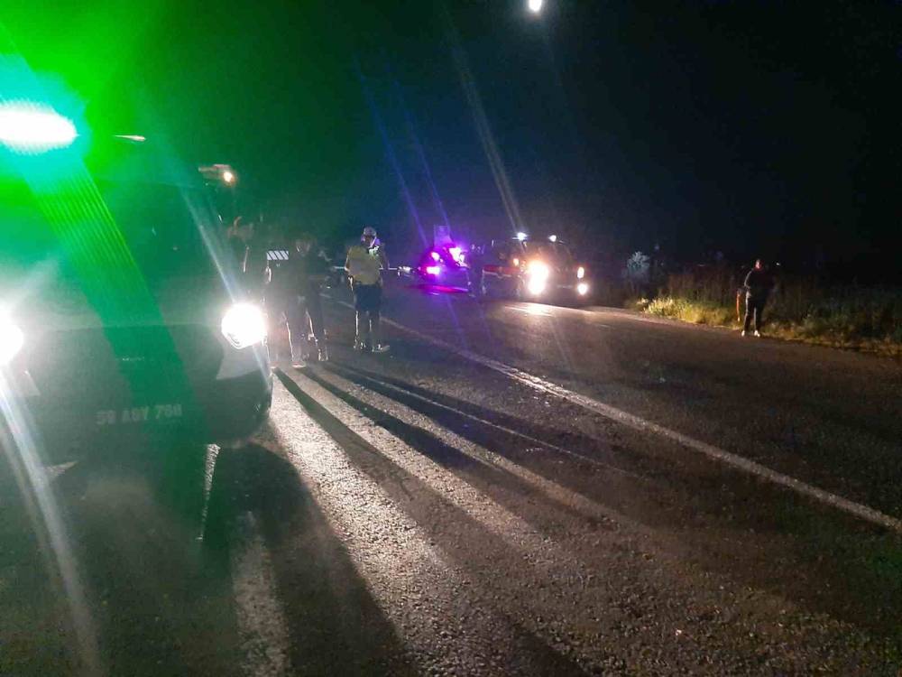 Tekirdağ’da bariyerlere çarpan motosikletli hayatını kaybetti
