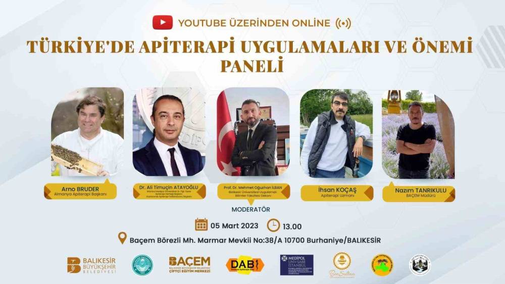 Türkiye’de Apiterapinin kalbi Balıkesir’de atacak