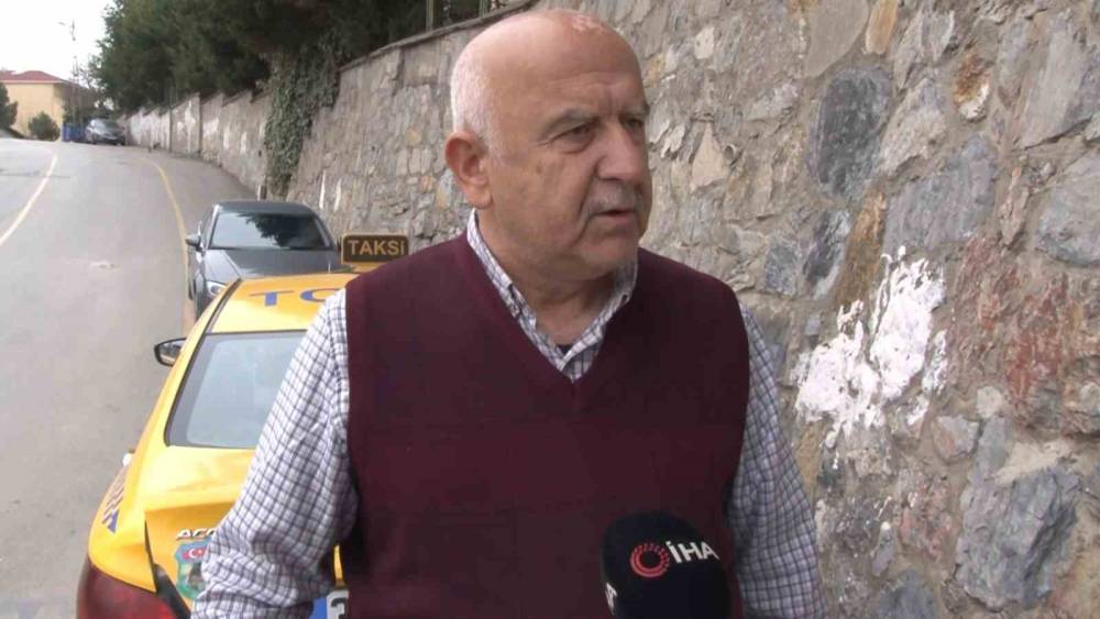 Üsküdar’da otomobilin çarptığı taksici konuştu: