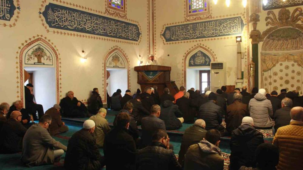 Kırklareli’nde depremzedeler için mevlit okutuldu