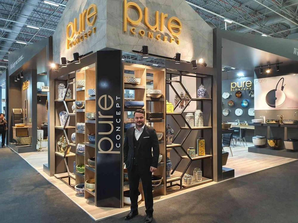 Pure Concept, banyo ve seramik fuarının gözdesi oldu
