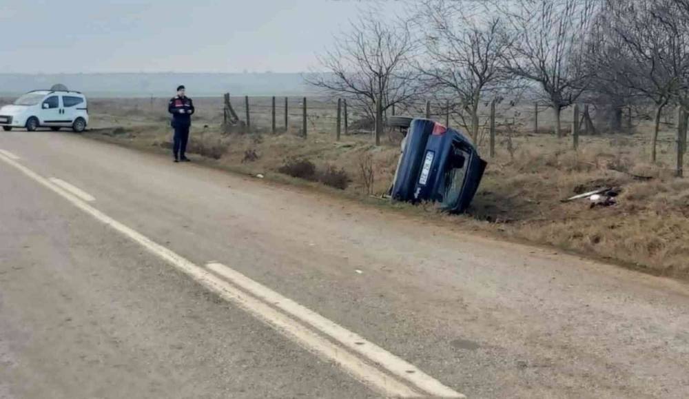 Kırklareli’nde trafik kazası: 2 yaralı