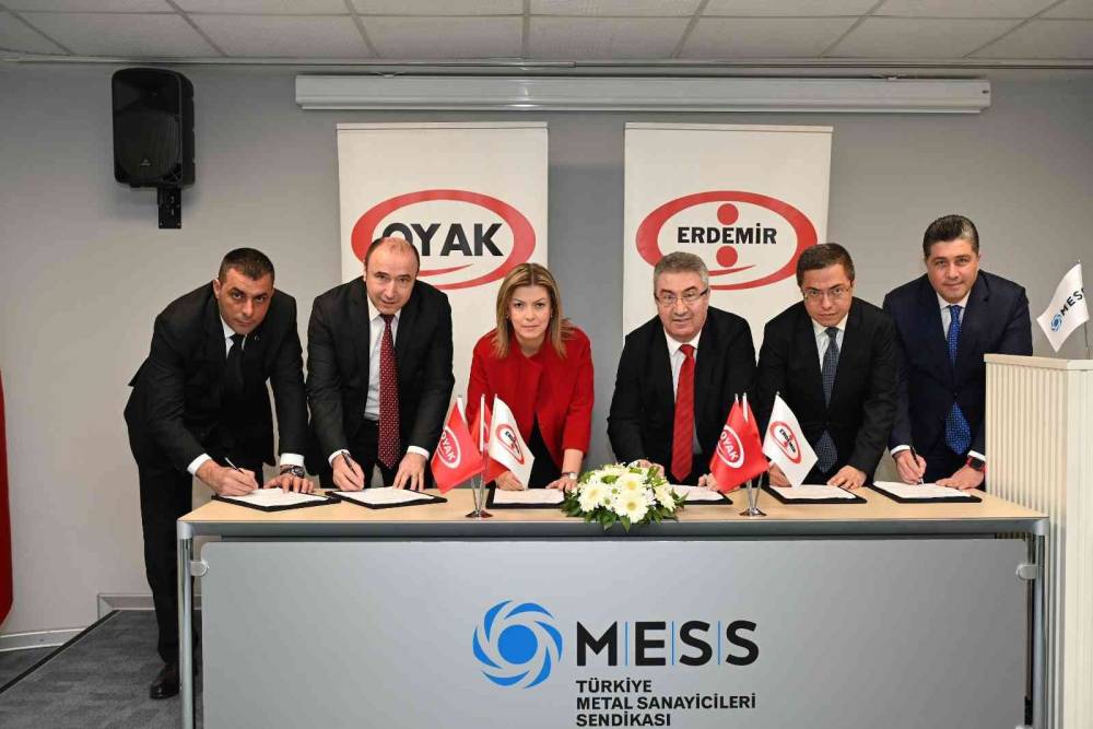 Erdemir’de 29. Dönem Toplu İş Sözleşmesi anlaşmayla sonuçlandı
