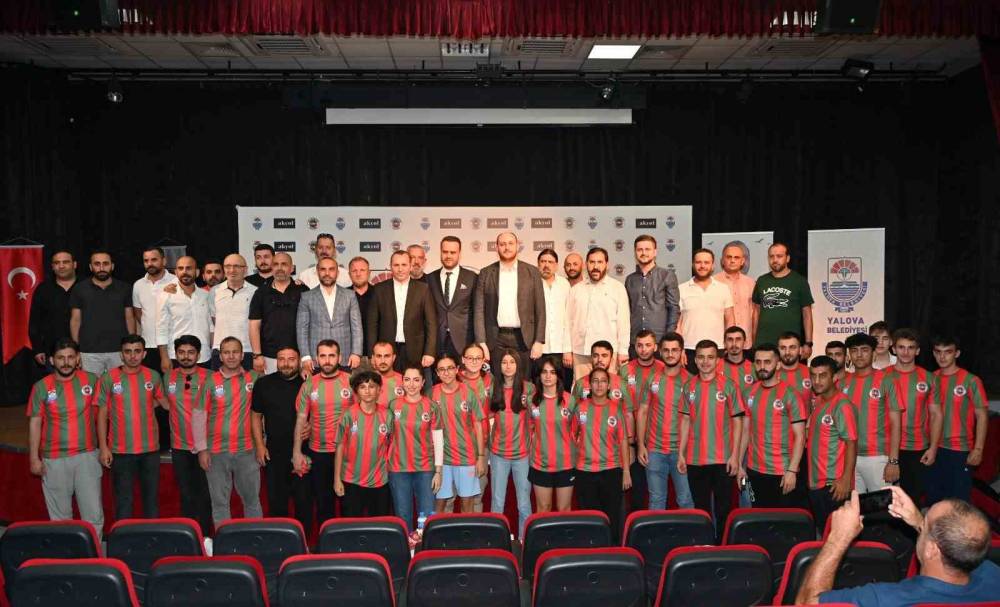 Yalovaspor’da sponsorluk anlaşması töreni