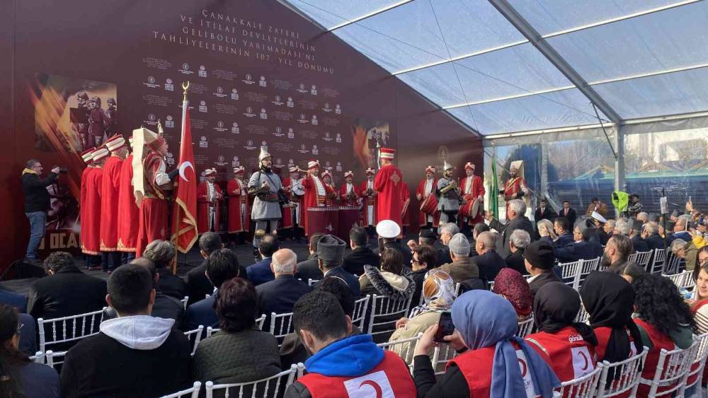 İtilaf Devletleri’nin, Gelibolu Yarımadası’nı tahliyesinin 107’inci yılı kutlandı