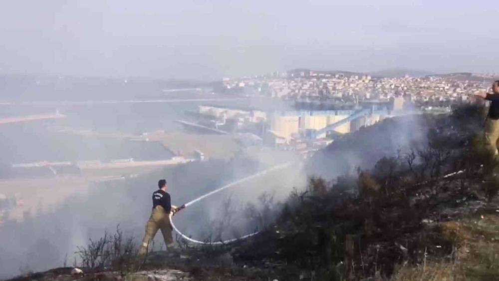 Bandırma’da yangın