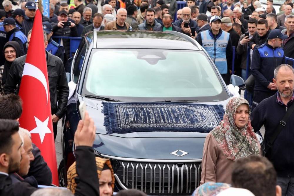 Sakarya'da TOGG'a tarihi karşılama