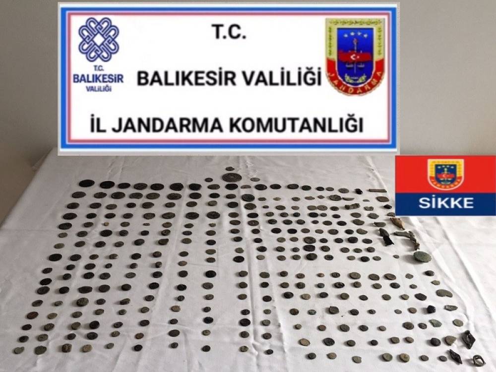 Balıkesir’de tarihi eser ve uyuşturucu operasyonu