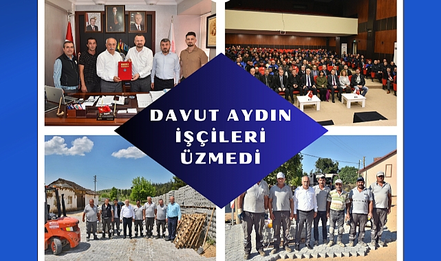BAŞKAN AYDIN: İŞÇİMİZİ ENFLASYONA EZDİRMEDİK