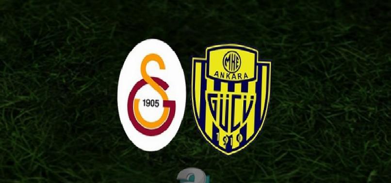 Galatasaray - Ankaragücü maçı hangi kanalda? GS maçı saat kaçta?
