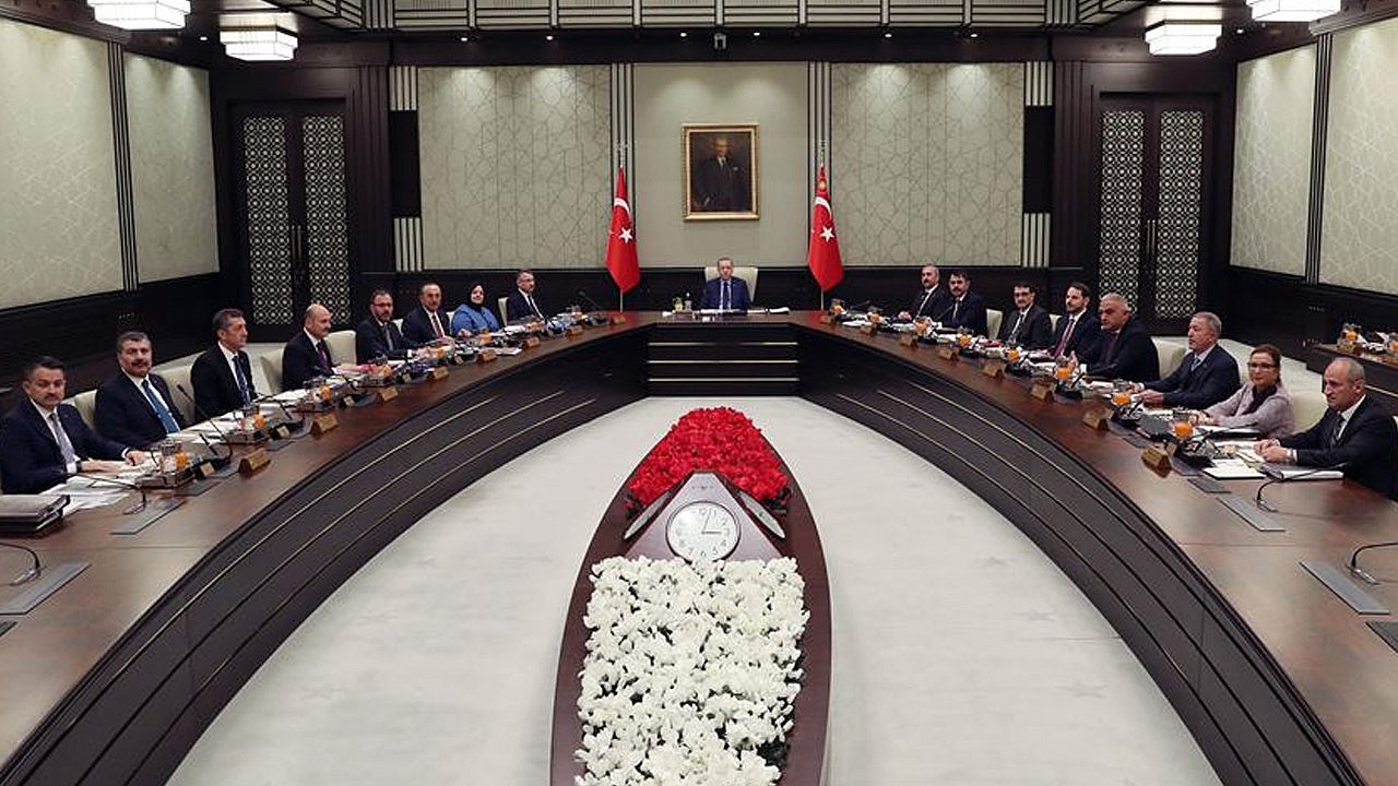 Kabine toplantısı başladı