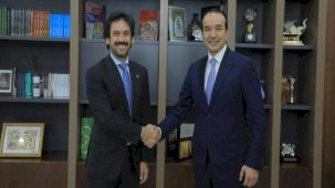 Batuhan Mumcu'dan Özbekistan Kültür Bakanı'na ziyaret