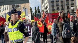 İsveç'te terör örgütü PKK/YPG destekçilerinden yeni provokasyon