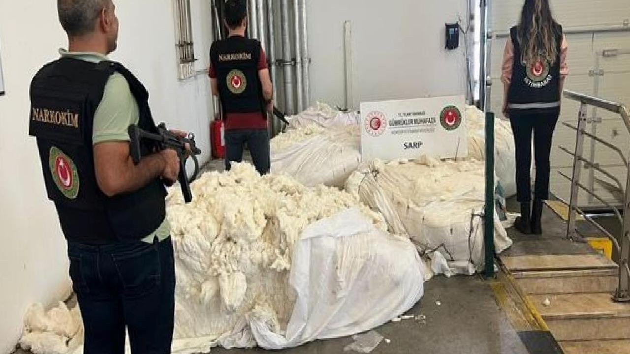 500 milyon TL pahasında uyuşturucu ele geçirildi