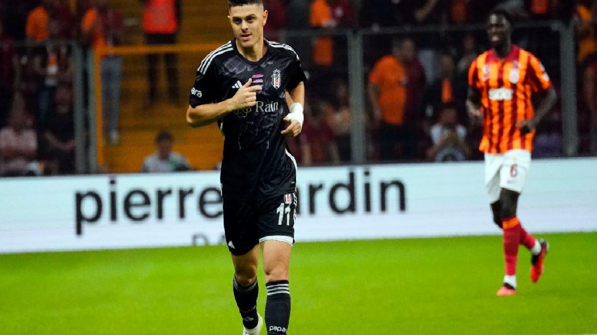 Beşiktaş'ta Milot Rashica eski takımı Galatasaray'a karşı oynadı