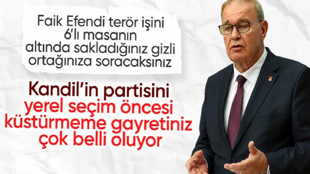 CHP Sözcüsü Faik Öztrak Ankara saldırısında hükümeti suçladı