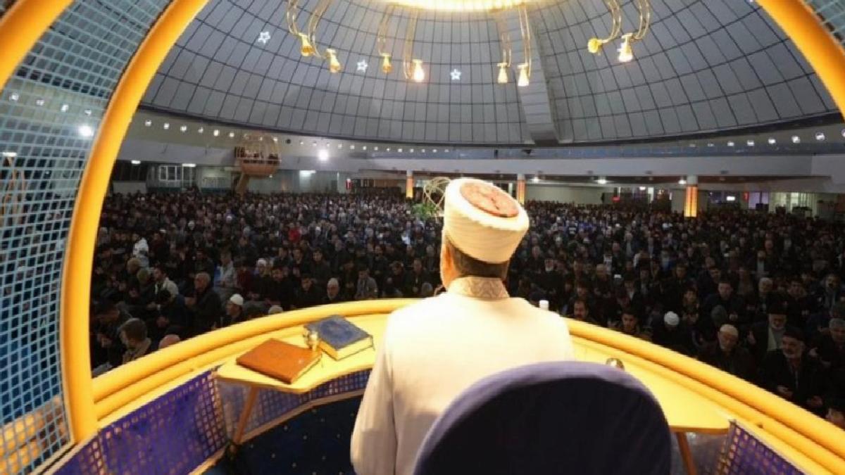 Diyanet'in Cuma hutbesinde Filistin vurgusu