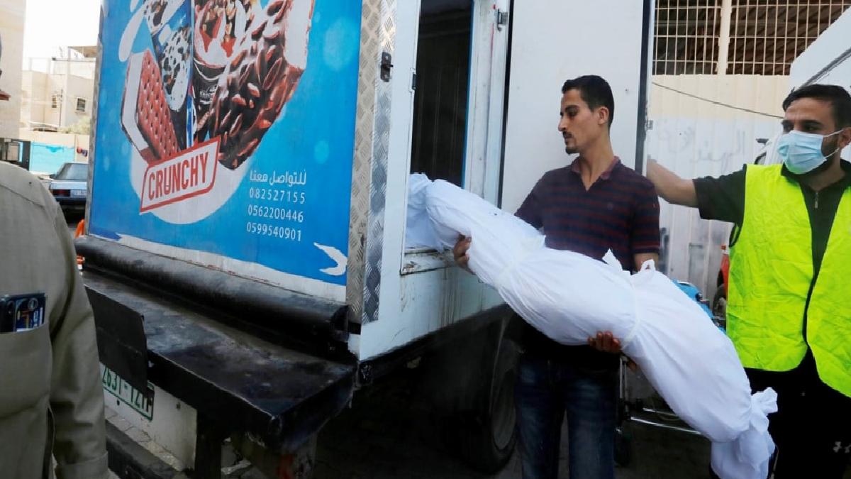 Gazze'de dondurma kamyonları