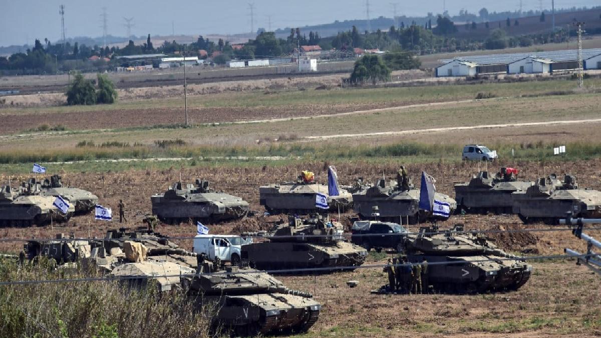 İsrail kara harekatına hazırlanıyor! Tanklar sınıra konuşlandı...