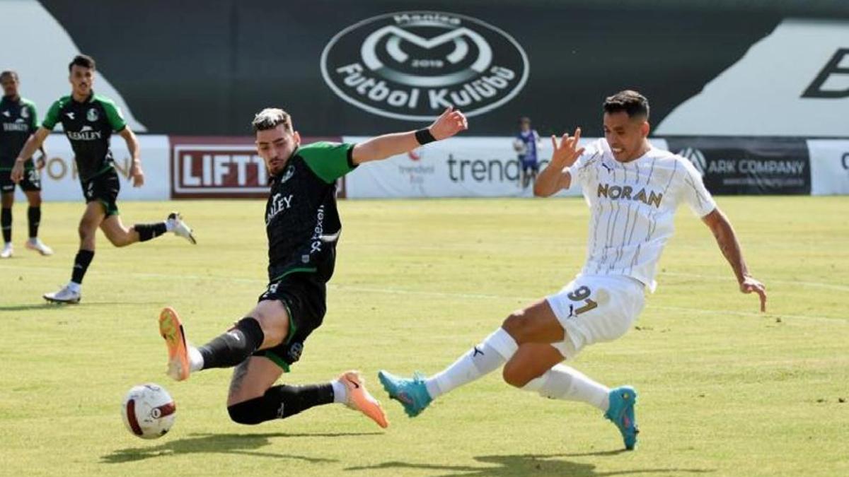 Manisa FK ile Sakaryaspor yenişemedi