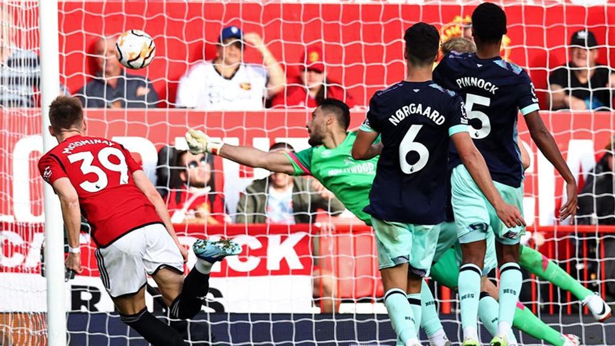 (ÖZET) Manchester United - Brentford maç sonucu: 2-1 | Uzatmalarda McTominay mucizesi!
