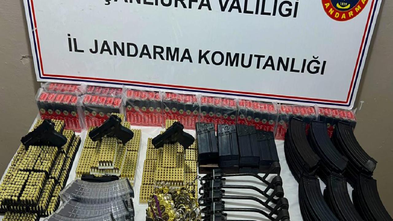 Şanlıurfa'da 6 bin 300 mermi ele geçirildi