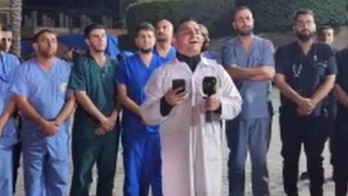 Savaşta 21'inci gün! Gazzeli doktorlar hep bir ağızdan 'Burada Kalacağız' ezgisini söyledi