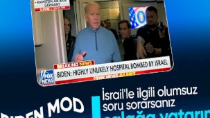 ABD Başkanı Biden, İsrail sorusunu yanıtsız bıraktı