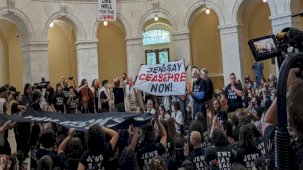 ABD Kongresi'ne giren Yahudilerden ateşkes çağrısı