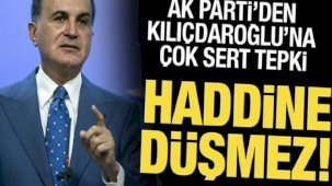 AK Parti Sözcüsü Çelik'ten Kılıçdaroğlu'na reaksiyon: Haddine düşmez!