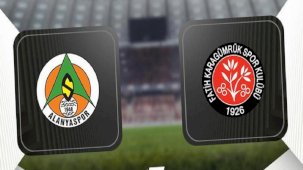 Alanyaspor-Fatih Karagümrük maçı (CANLI)