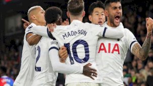 Crystal Palace'ı yenen Tottenham Hotspur liderliğini sürdürdü