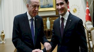 Cumhurbaşkanı Erdoğan, Türkmenistan Devlet Başkanı ile bir araya geldi