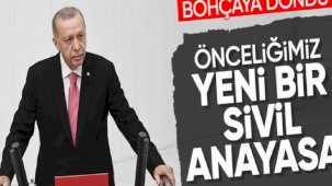 Cumhurbaşkanı Erdoğan'dan, TBMM'nin 28. Dönem açılışında yeni anayasa mesajı