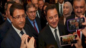 DEVA Partisi lideri Ali Babacan Meclis'te yeni yasama yılı resepsiyonuna katıldı