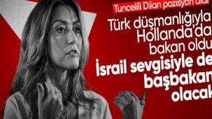 Hollanda Adalet Bakanı Yeşilgöz, İsrail'e desteğini açıkladı