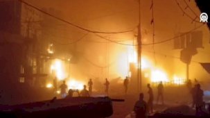 İsrail, Gazze'de Nuseyrat Mülteci Kampı'nı bombaladı