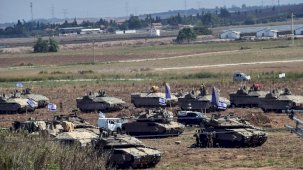 İsrail kara harekatına hazırlanıyor! Tanklar sınıra konuşlandı...