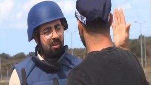 İsrail polisi, canlı yayın yapan Al-Araby muhabirini tehdit etti