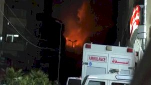 İsrail'den bir hastaneye daha saldırı girişimi: Al-Quds Hastanesi yakını vuruldu