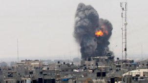 İsrail'den Gazze'ye son 24 saatte 250'den fazla hava saldırısı