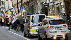 İsveç'te terör örgütü PKK provokasyonu