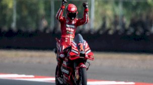 MotoGP Endonezya Grand Prix'sini Francesco Bagnaia kazandı