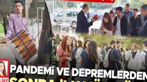 Pandemi ve depremlerden sonra üniversitelerde ilk yüz yüze