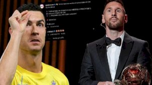 Ronaldo'dan Messi'nin aldığı Ballon d’Or ödülüne şok tepki!