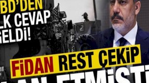 Son dakika: Bakan Fidan'ın restine ABD'den birinci yanıt!