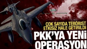 Suriye'nin kuzeyinde operasyon: 30 amaç vuruldu, çok sayıda terörist etkisiz
