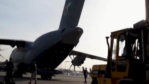 Türkiye'den Gazze'ye gönderilen yardım uçağı sayısı 6'ya ulaştı